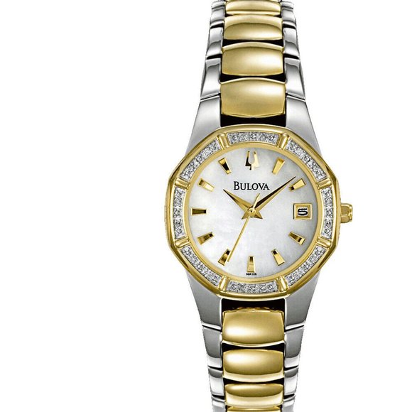 Bulova Two Tone Gold 27mm Watch